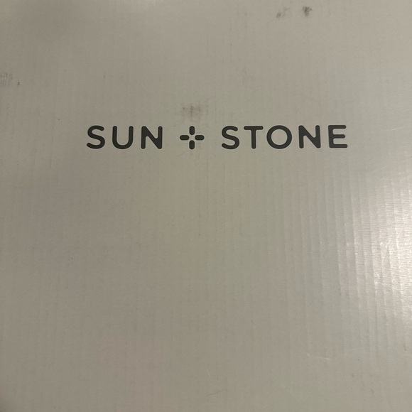NWT SUN + STONE Elegant Black Ankle Boots - Picture 5 of 5
